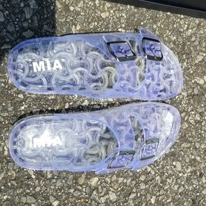 MIA Marian transparent sandals, women's 6, new in box